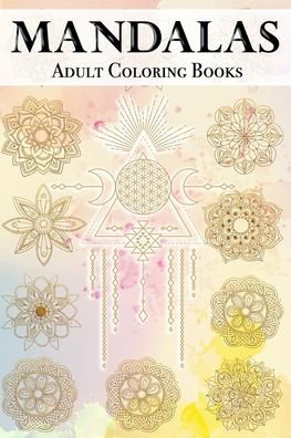 Cover for Aj Design · Mandalas Adult Coloring Books (Pocketbok) (2020)