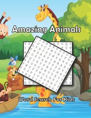 Cover for Bens Publishing · Amazing Animals Word Search For Kids (Paperback Book) (2020)