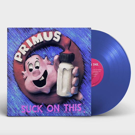 Cover for Primus · Suck on This (LP) [Remastered Blue Vinyl edition] (2021)