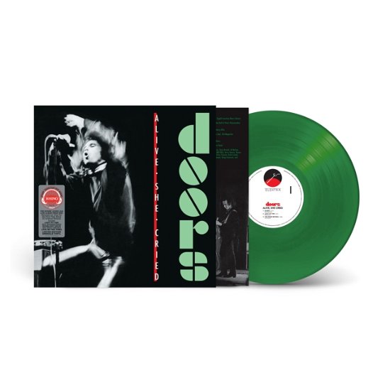 Cover for The Doors · Alive / She Cried (40th Anniversary Edition) (LP) [Limited Emerald Green edition] (2024)