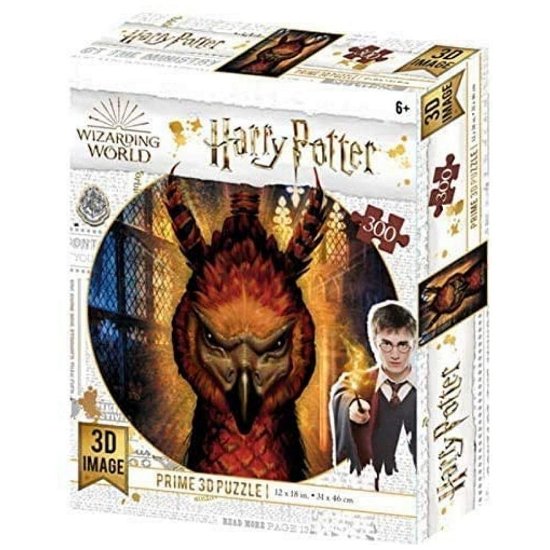 Cover for Harry Potter · Fawkes Super 3D Puzzles 300pc (46cm x 31cm) (Pussel) (2022)