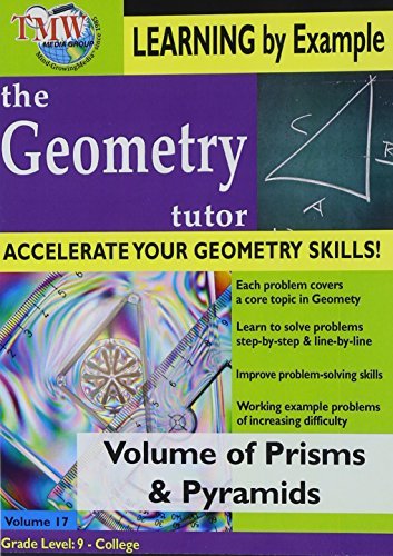 Geometry Tutor Volume Of Prisms Pyrami - Geometry Tutor - Volume of Pri - Film - QUANTUM LEAP - 0709629087095 - 14 april 2010