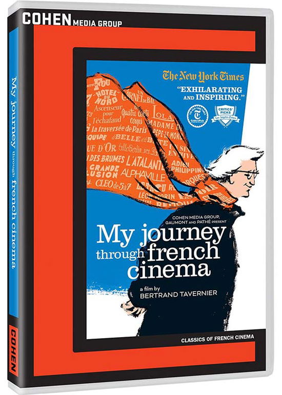 Cover for My Journey Through French Cinema (DVD) (2017)