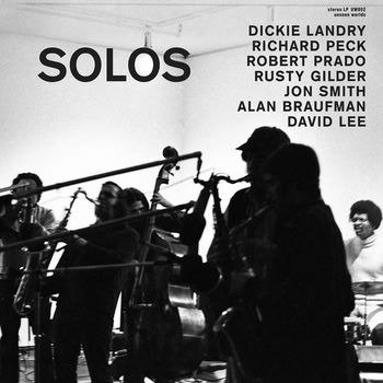 Cover for Dickie Landry · Solos (LP) (2022)