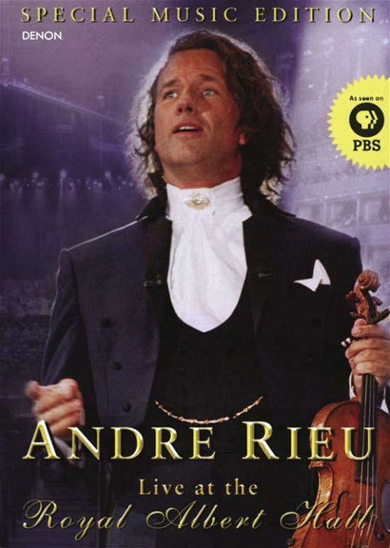 Cover for André Rieu · Live at the Royal Albert H (DVD) (2002)