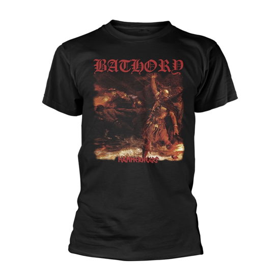 Cover for Bathory · Hammerheart (T-shirt) [size S] [Black edition] (2009)