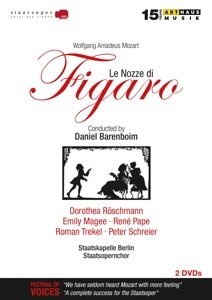 Cover for Mozart / Barenboim / Pape / Roschmann / Magee · Le Nozze Di Figaro (DVD) (2016)