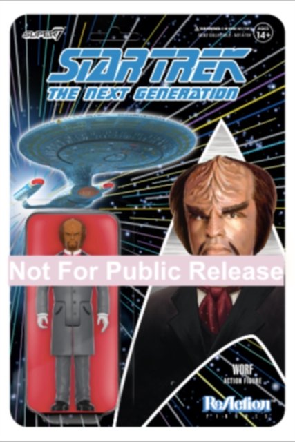 Cover for Star Trek: the Next Generation · Star Trek: The Next Generation Reaction Figures Wave 3 - Victorian Worf (MERCH) (2023)
