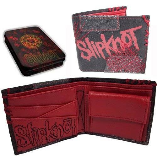 Slipknot - Leather Wallet With Tin (portafoglio) - Slipknot - Koopwaar - Bioworld - 0846556130095 - 