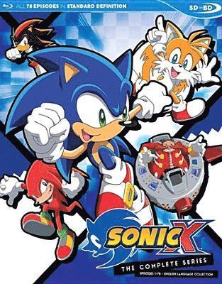 Cover for Sonic X · Complete Series: Episodes 1-78 (Blu-ray/DVD) (2019)