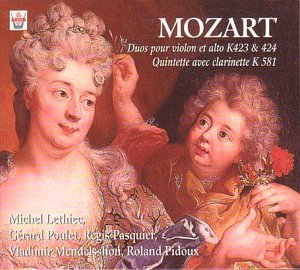 Duos Pour Violon et Alto/k.423 et - Gerard Poulet - Music - ARION - 3325480685095 - March 31, 2009