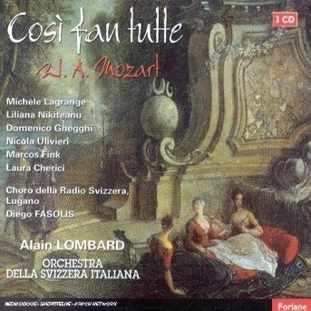 Cover for Wolfgang Amadeus Mozart · Cosi Fan Tutte (Alain Lombard) (CD) (2007)