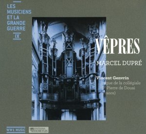 Cover for M. Dupre · Wwi Music Vol.9:vepres (CD) (2015)
