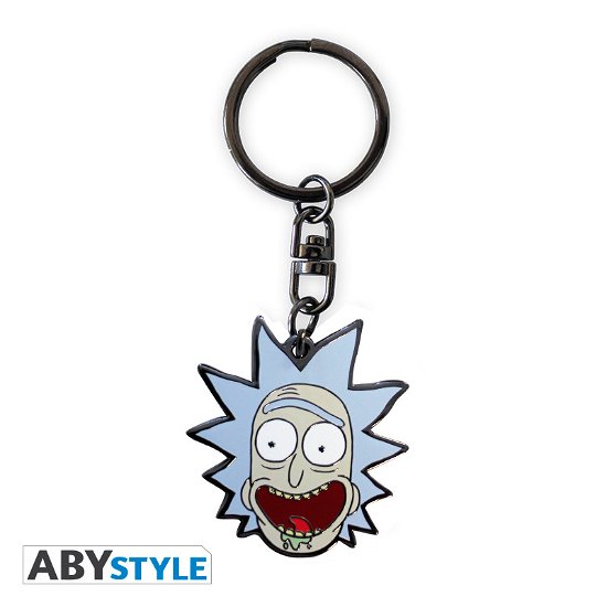RICK AND MORTY - Metal Keychain - Rick - Rick And Morty - Merchandise -  - 3700789264095 - February 7, 2019