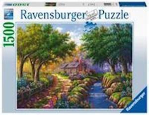 Cover for Ravensburger · Cottage Bij De Rivier (Puslespill)