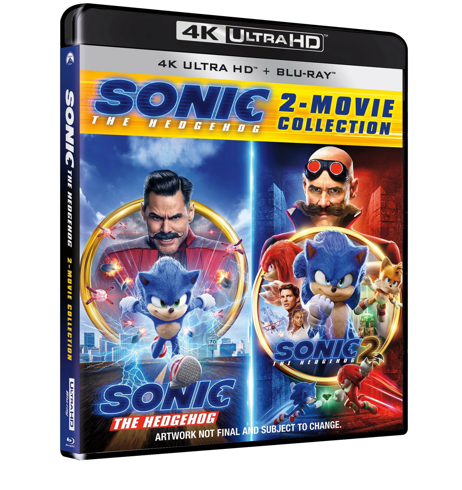 Sonic · 2 Film Collection (2 Blu-Ray Ultra HD 4K+2 Blu-Ray) (Blu-ray)