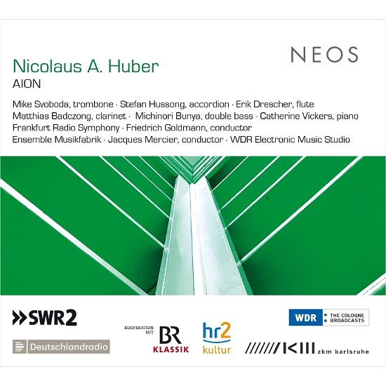 Cover for Hussong, Stefan / Svoboda, Mike · Nicolaus A. Huber Aion (CD) (2022)