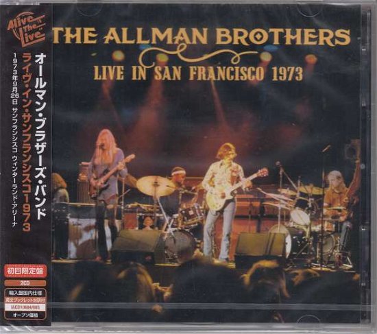 Live in San Francisco 1973 - Allman Brothers Band - Musiikki -  - 4997184147095 - perjantai 29. lokakuuta 2021