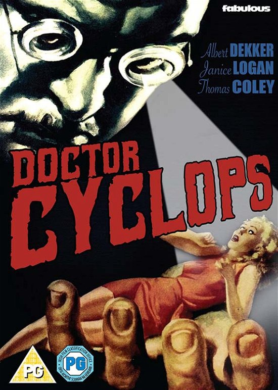 Cover for Dr. Cyclops · Dr Cyclops (DVD) (2017)