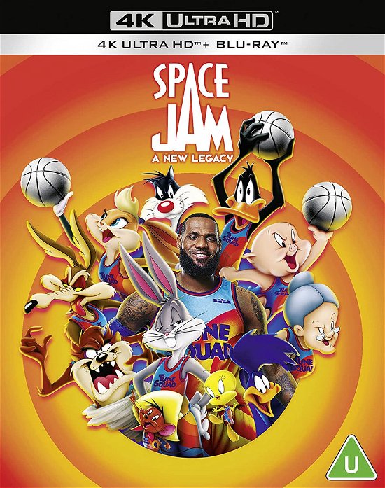 Cover for Space Jam a New Legacy Uhd · Space Jam - A New Legacy (4K UHD Blu-ray) (2021)