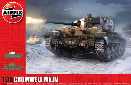 Airfix - 1/35 Cruiser Mk.viii A27m Cromwell Mk.iv (2/21) * - Airfix - Merchandise - Airfix-Humbrol - 5055286672095 - 