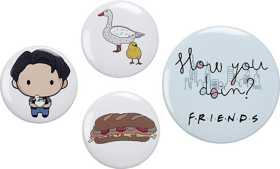 Cover for Friends · Joey Button Badge Set (Leketøy)