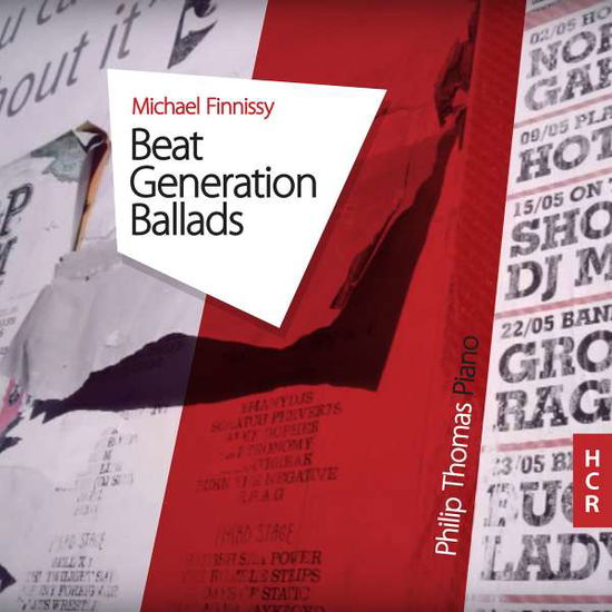 Cover for Philip Thomas · Michael Finnissy: Beat Generation Ballads (CD) (2016)