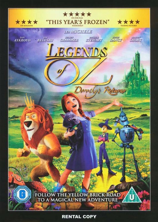 Cover for Legends Of Oz: Dorothy's Return (DVD)