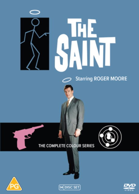 Cover for The Saint Complete Colour Series · The Saint: Complete Colour Years (DVD) (2024)