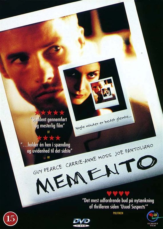 Cover for Memento (DVD) (2002)