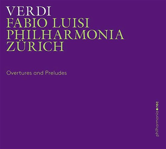 Cover for Giuseppe Verdi · Overtures (CD) (2017)