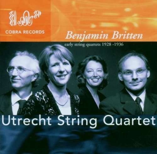 Cover for Britten / Utrecht String Quartet · Early String Quartets (CD) (2009)