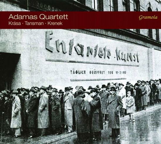 Cover for Krasa / Krenek / Schwarzl / Herret / Dekan · Adamas Quartett (CD) (2016)