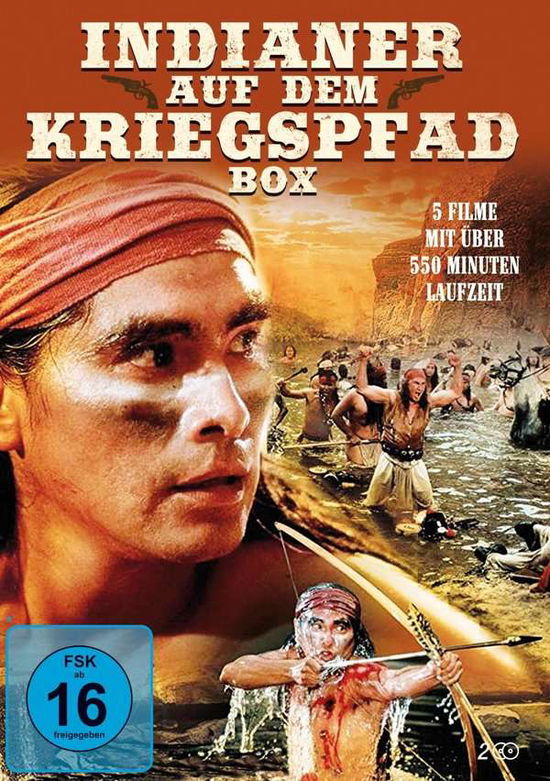 Cover for Young,roger / Irvin,john · Indianer Auf Dem Kriegspfad Box (DVD) (2020)