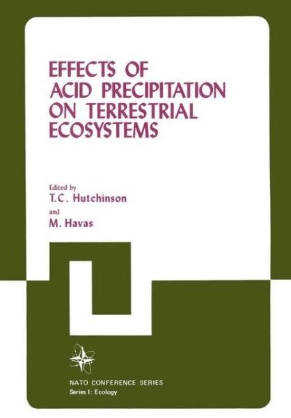 Effects of Acid Precipitation on Terres - Hutchinson  Thomas C - Libros - SPRINGER - 9780306403095 - 1980