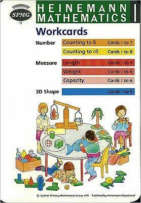 Cover for Scottish Primary Maths Group SPMG · Heinemann Maths 1 Workcards - HEINEMANN MATHS (Flashcards) (1991)