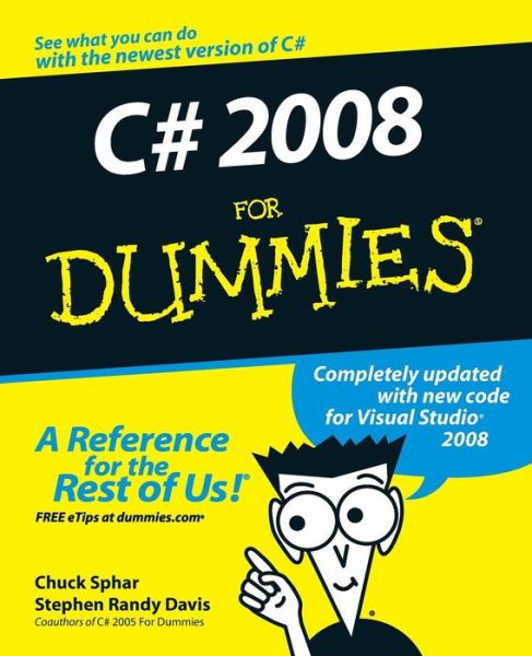 Cover for Davis, Stephen R. (Valtach Technology, Inc.) · C# 2008 For Dummies (Paperback Book) (2008)