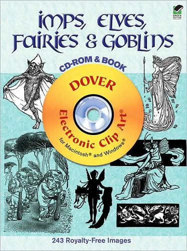 Cover for Jeff A. Menges · Imps, Elves, Fairies and Goblins - Dover Electronic Clip Art (Hörbok (CD)) [Unabridged edition] (2009)