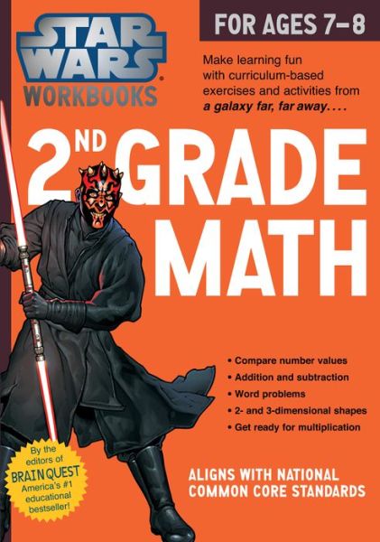 Cover for Workman Publishing · Star Wars Workbook: 2nd Grade Math (Star Wars Workbooks) (Paperback Book) [Csm Wkb edition] (2014)