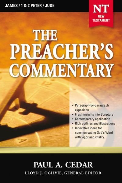 Cover for Dr           Paul a Cedar · James, 1 &amp; 2 Peter, Jude - Preacher's Commentary (Paperback Book) (2003)