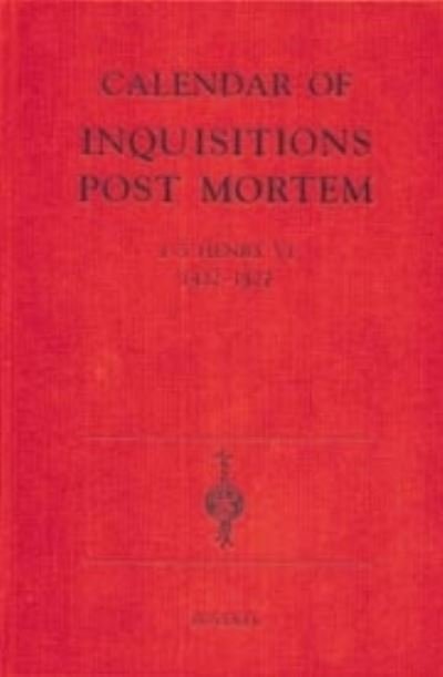 Cover for Calendar of Inquisitions Post-Mortem and other Analogous Documents preserved in the Public Record Office XXII: 1-5 Henry VI (1422-27) - Public Record Office: Calendar of Inquisitions Post-Mortem (Hardcover bog) (2003)
