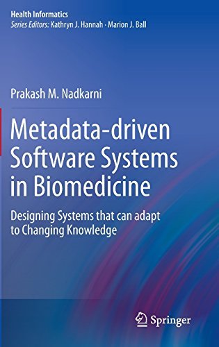 Cover for Prakash M. Nadkarni · Metadata-driven Software Systems in Biomedicine: Designing Systems that can adapt to Changing Knowledge - Health Informatics (Inbunden Bok) (2011)