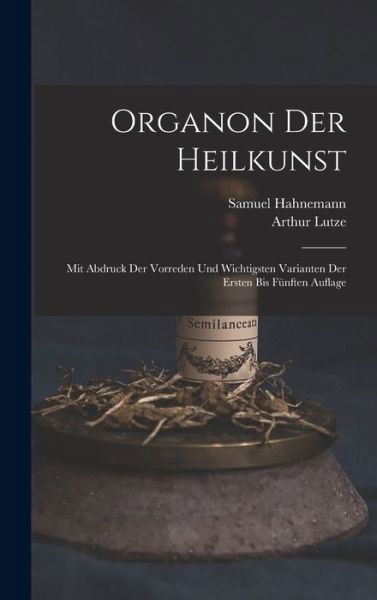 Cover for Samuel Hahnemann · Organon der Heilkunst (Buch) (2022)