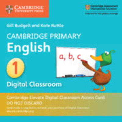 Cover for Gill Budgell · Cambridge Primary English Stage 1 Cambridge Elevate Digital Classroom Access Card (1 Year) - Cambridge Primary English (N/A) [New edition] (2019)