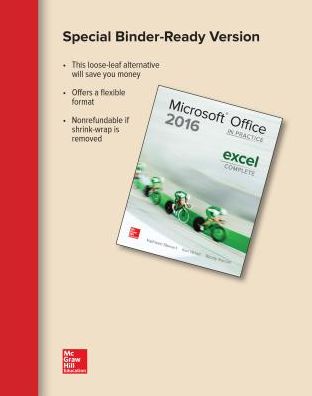 Cover for Kathleen Stewart · Looseleaf for Microsoft Office Excel 2016 Complete in Practice (Book) (2016)