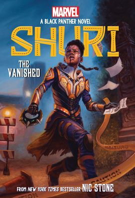 Cover for Nic Stone · The Vanished (Shuri: A Black Panther Novel #2) (Pocketbok) (2022)