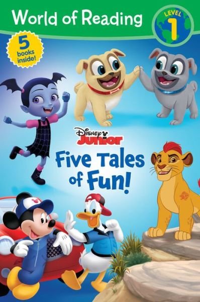 Cover for Disney Book Group · World of Reading Disney Junior Five Tale (Taschenbuch) (2018)