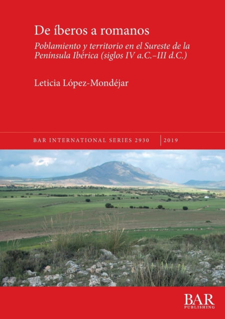 Cover for Leticia Lopez-Mondejar · De iberos a romanos (Paperback Book) (2019)