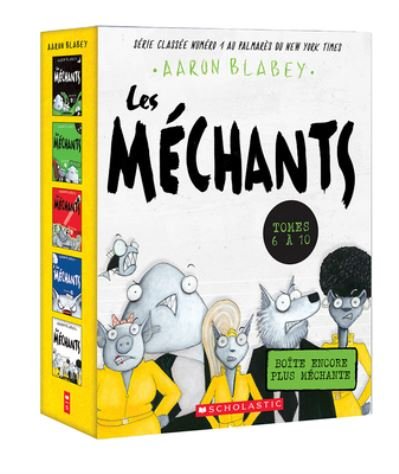 Cover for Aaron Blabey · Coffret Les Mechants 2: Tomes 6 A 10 (Paperback Book) (2021)