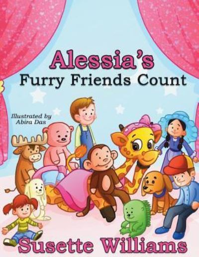 Cover for Susette Williams · Alessia's Furry Friends Count (Taschenbuch) (2017)